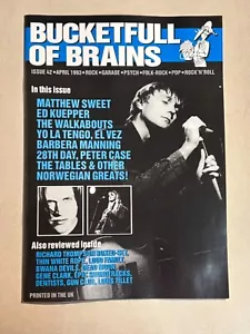 Vtg. April 1993 Bucketfull of Brains Magazine Music Rock Folk Garage - Picture 1 of 1