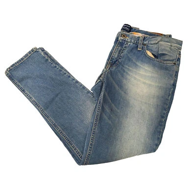 Pantalones de mezclilla ajustados recortados vintage Kelly azul medio para mujer GANT 410907 $228 NUEVOS CON ETIQUETAS Foto 1 de 3