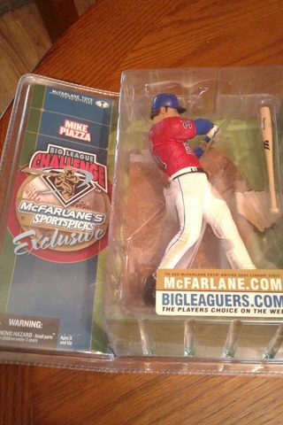 Mike Piazza 2002 McFarlane Big League Challange Home Run Derby Figure FSH Cover