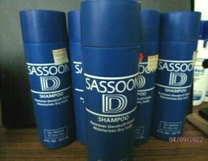 Champú caspa Sassoon D 1984 vintage 1 botella para cabello normal a graso completo - Imagen 1 de 3