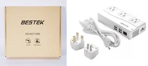 BESTEK Accesorios de Viaje Convertidor 90V - 240V a 100V Transformador Enchufe Japón - Imagen 1 de 13