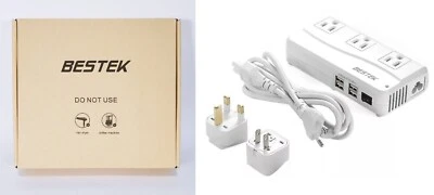 BESTEK Travel Accessories Converter 90V - 240V to 100V transformer Japan plug - Image 1 of 4