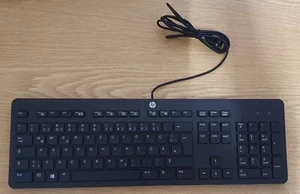 * PC Computer Tastatur HP KBAR211 QUERTZ MSIP-REM-PMX-KKBAR211 P/N: 803181-041 - Bild 1 von 5