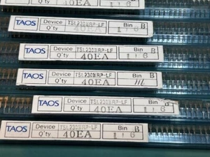 40 NUEVOS CONVERTIDORES DE LUZ A FRECUENCIA PROGRAMABLES TAOS TSL230BRP-LF - Imagen 1 de 3