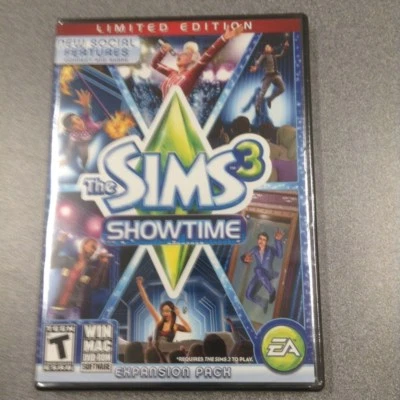 NEU SEALED - Die Sims 3 Showtime - Limited Edition - PC 2012 Neu & Sealed - Bild 1 von 2