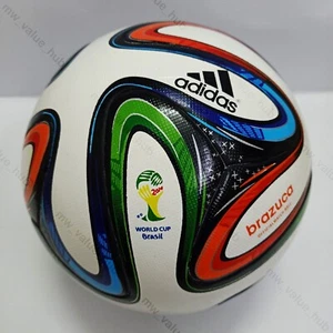 Adidas Brazuca Soccer Ball FIFA World Cup 2014 Brazil Match Ball Football Size 5 - Picture 1 of 5
