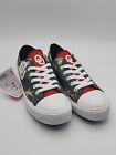 FOCO OU  Oklahoma Sooners Womens Canvas tennis Shoes XL Size 10 - NEW