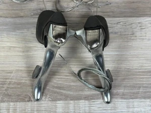 Vintage Shimano Dura Ace Shifters ST-7700 Flight Deck 9s Shift Levers Bike - Picture 1 of 9