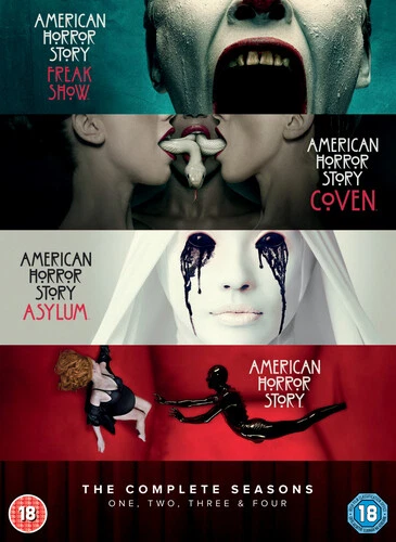 American Horror Story: Complete Seasons One, Two, Three & Four DVD (2015) Evan - Image 1 of 2