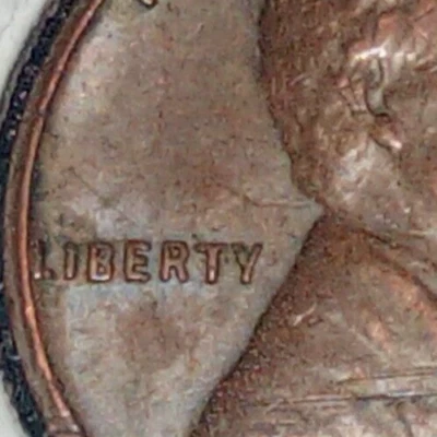 Mint Error Coin Lincoln 1c One Cent 1953 Die Break From Rim Through Shoulder  - Image 1 of 4