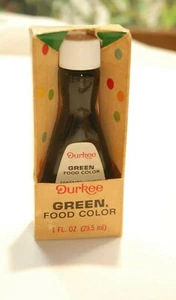 Durkee Green Food Color 1 oz NOS in its Original Box - Picture 1 of 5