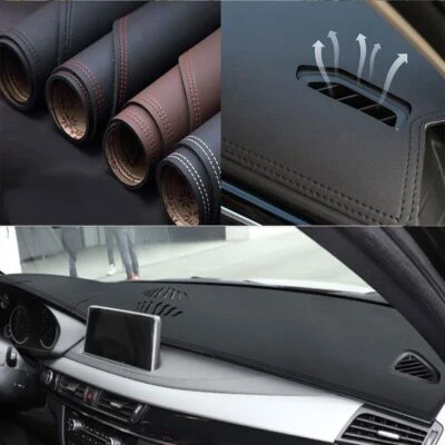 For BMW X5 X6 2014-18 leather Non-slip Dash Board Cover Mat Dashboard Carpet 1P Foto 1 de 4