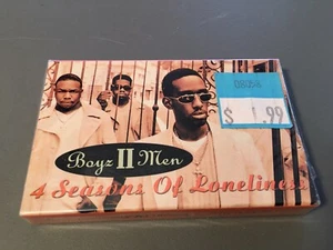 BOYZ II MEN 4 SEASONS OF LONELINESS FACTORY SEALED CASSETTE SINGLE C89 D - Picture 1 of 6