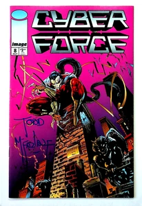 Cyberforce #8 signiert von Todd McFarlane Image Comics - Bild 1 von 3