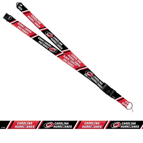 Carolina Hurricanes Breakaway Detachable Keychain ID Holder Lanyard NHL NWT Cover