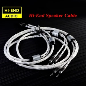 High-Fidelity Hi-End Speaker Cable for HIFI Audio Systems CD Tube Amplifier - Picture 1 of 15