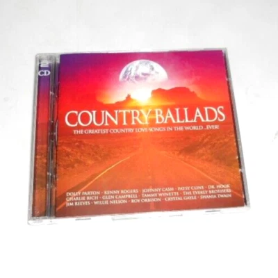 Country Ballads (The Greatest Country Love Songs) 2 CD Set 50 Tracks* LN* Foto 1 de 4