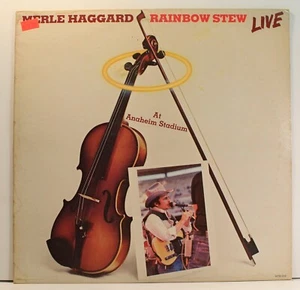 Merle Haggard Rainbow Stew Live at Anaheim Stadium LP [MCA 5216] - Imagen 1 de 6