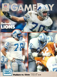1985 GAMEDAY Magazine Green Bay Packers vs Detroit Lions 10-6-1985 - Picture 1 of 2