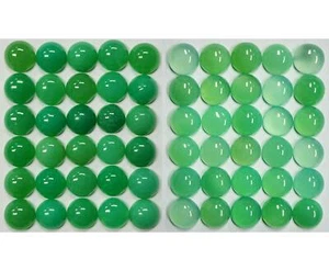 12104.0 - 7 mm Chrysoprase in Wholesale Lots Natural Untreated Australian Round - Picture 1 of 5