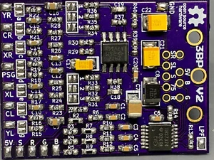 Sega Genesis 3BP Triple Bypass V2 Board RGB Bonus Pull-up Resistors - Picture 1 of 1