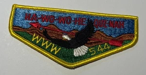 OA Lodge 544 Ha-Wo-Wo-He-Que'-Nah Idaho Yellow   Boy Scout MX1 - Picture 1 of 1