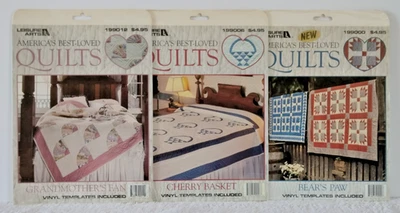 Leisure Arts Америки самый любимый лоскутные одеяла - лот из 3 - 'вы выбираете' - новый из старых запасов - Изображение 1 из 4