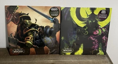 World Of Warcraft Classic And Burning Crusade Vinyl 2xLP Blizzcon Limited /1000 - Image 1 of 4