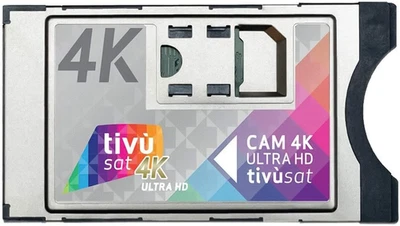 CAM Tivùsat 4K Ultra HD Certificata | Accesso Ai Canali HD E 4K | Facile Install - Immagine 1 di 4