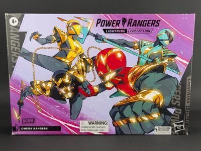 Power Rangers Lightning Collection Omega Rangers SELLADO Hasbro Pulse Exclusivo Foto 1 de 4