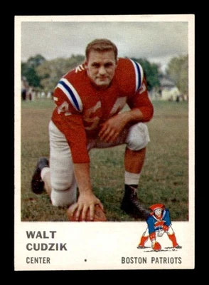 1961 Fleer #182 Walt Cudzik RC NM/NM+ X3173955 - Image 1 of 2