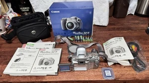 Canon PowerShot S2 IS 5.0MP Digital Camera Tested w/ Manuals, Carry Case, Extras - Picture 1 of 10