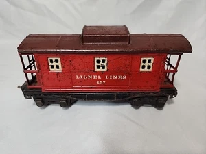 Lionel 657 O Scale Tin Plate Caboose No Box, Nice Condition - Bild 1 von 8
