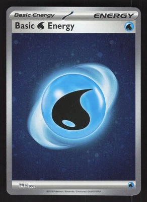 Basic Water Energy (Cosmos Holo) 003 Pokemon SV01: Scarlet & Violet Base Set - Image 1 of 2