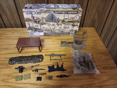 Lote de piezas de repuesto para camping militar Click N' Play - interés GI Joe  Foto 1 de 4
