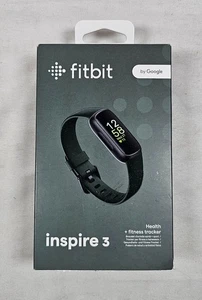 Monitor de ritmo cardíaco Fitbit Inspire 3 rastreador de salud y estado físico - negro - Imagen 1 de 11