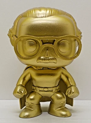 Funko POP! Stan Lee Collectibles Vinyl Figure Stan Lee Gold #03 Loose OOB - Image 1 of 3