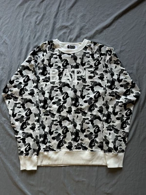 BAPE ABC Camo Crystal Stone Crewneck Grey, Black, White - Image 1 of 4