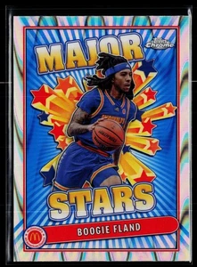 2024 Topps Cromo McDonald's Boogie Fland Major Stars Azul RayWave - Imagen 1 de 2