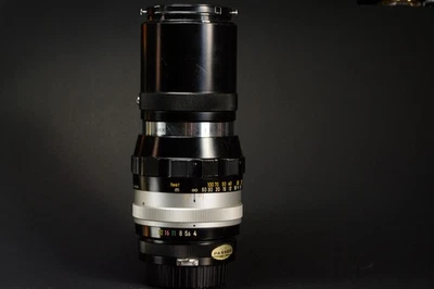 (Exclent +4) Nikon Nikkor не-AI 200 мм F4 телеобъектив с фиксированным фокусным расстоянием для зеркальных фотоаппаратов Nikon - Изображение 1 из 4
