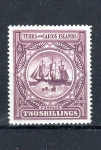 Turks and Caicos Islands 1900-04 2s Badge of the Islands SG 108 MH - Picture 1 of 1