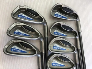 PING Right Handed Iron Set G2 4-9,W Graphite Shaft Flex R - Picture 1 of 10