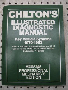 LLAVE MANUAL DE DIAGNÓSTICO ILUSTRADO DE CHILTON 1970-1983 - Imagen 1 de 5