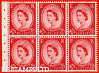Sg. 519B. Sb80. 2½D Carmine - Red. An Unmounted Mint Complete Booklet Pa B74677