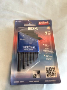 NEW METRIC Eklind Hex Key Set of 7 #MND - Picture 1 of 1