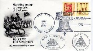 ASDA '76 STAMP SHOW,   NEW YORK NY 1976  FDC10949 - Picture 1 of 1