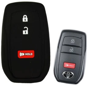 Key Fob Keyless Entry Rubber Remote Cover For Toyota 2025 2024 Corolla Tacoma - Picture 1 of 2