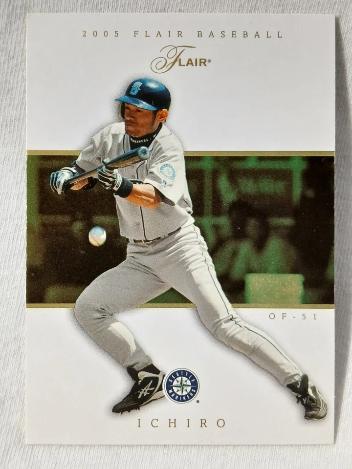 2005 Flair Baseball Ichiro Suzuki #38 Seattle Mariners - Image 1 of 2