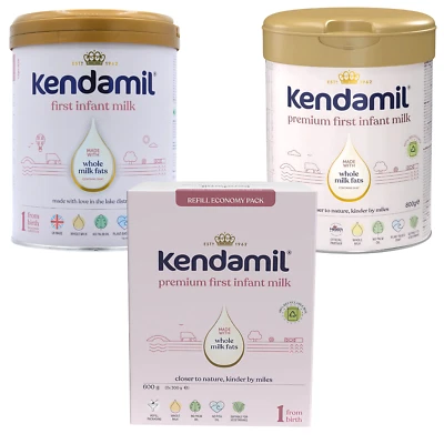 Kendamil Classic Premium Etapa 1 + DHA Primera fórmula de leche infantil - 800 g Foto 1 de 4