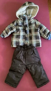 Carters Size 12 Months Boys Snowsuit With Jacket And Snow Pants - Picture 1 of 8